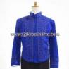 Beskap Yogya Bordir Corneli DMG 375 Tessa biru L MYT
