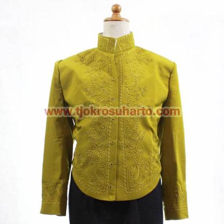 DPG 257 Beskap Yogya DMG 378 Tessa hijau Bordir Corneli  L  MYT