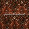 BBR 346 Batik Kombinasi Jogja Motif Boket cendrawasih cemeng 230x115 cm MRF