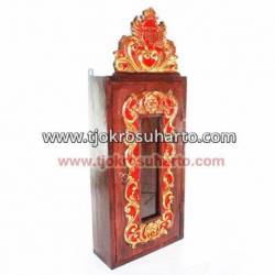Kotak Keris Gantung Kacai Grenjeng cunduk HB 13x31x65 cm WYM