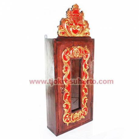 Kotak Keris Gantung Kacai Grenjeng cunduk HB 13x31x65 cm WYM
