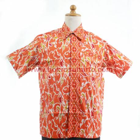 BPH 1198 Hem batik Soft sederhana L RZK