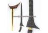 Keris Ladrang Yogya Asem Dhapur Jalak Nguwuh pamor kelabang sayuto Blewah emas cpw 722