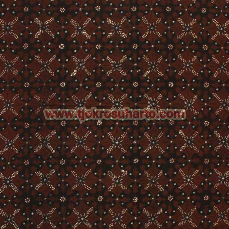BAP 1179 Batik Jogja Tulis Motif Ceplok Teblem SRM BTN