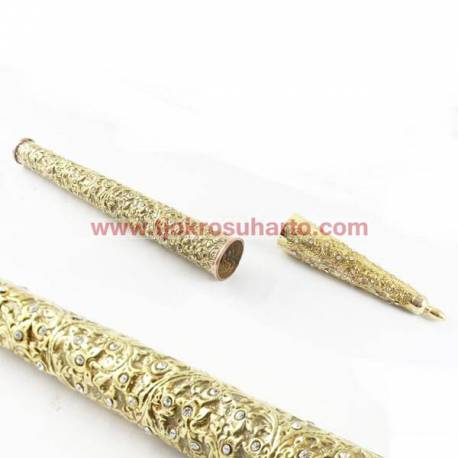CPD 720 Tunjungan Ukir Panjang 24 cm semen Kuning batu