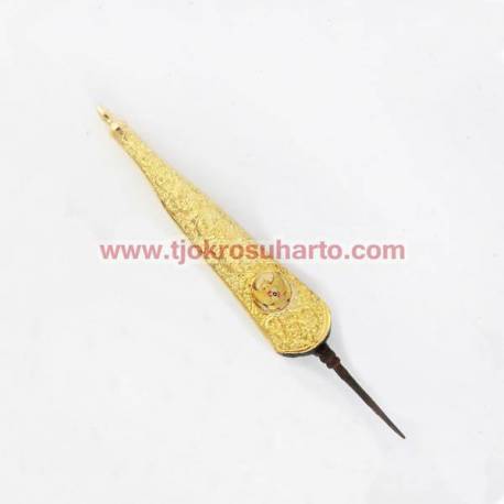CPR 957 Tutup Tombak sonokeling selut emas 22 cm (4) BEJ