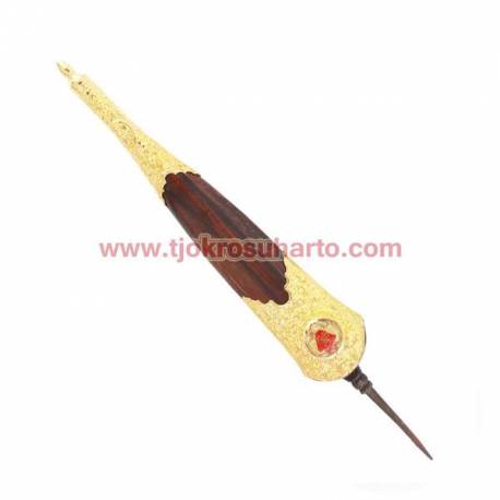 CPR 958 Tutup Tombak sonokeling selut emas 29 cm (6) BEJ