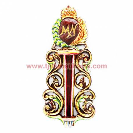 CTP 064 Tempat Keris Dinding Grenjeng Tanggung Nogo Mangkunegoro WYM CTP 251