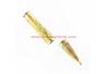 CPD 733 Tunjungan Ukir Pendek wajik Kuning Bakar 10,5 cm BEJ