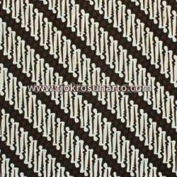 BBR 363 Batik Kombinasi Jogja Motif parang tuding putih SSD