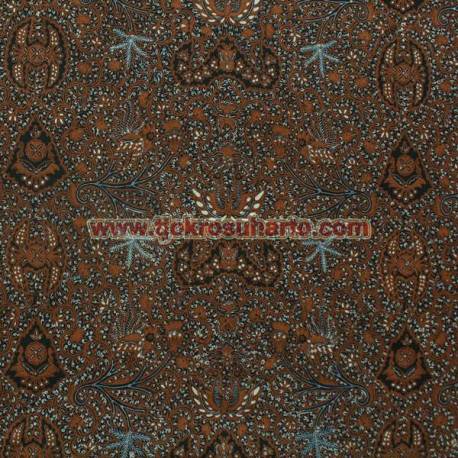 BBR 165 Batik Kombinasi Jogja Motif wahyu anggur SDI
