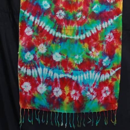 BHL 053 Stola santung jumputan 50x160 cm NSK