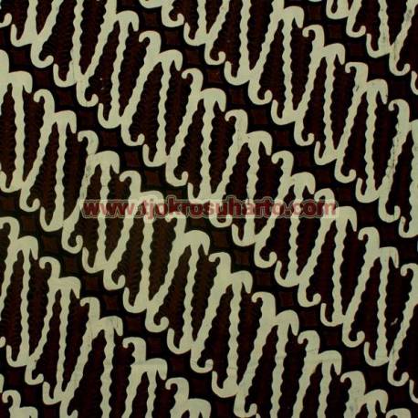 BAR 476 Batik Jogja Tulis Motif daun keladi SRM BTN