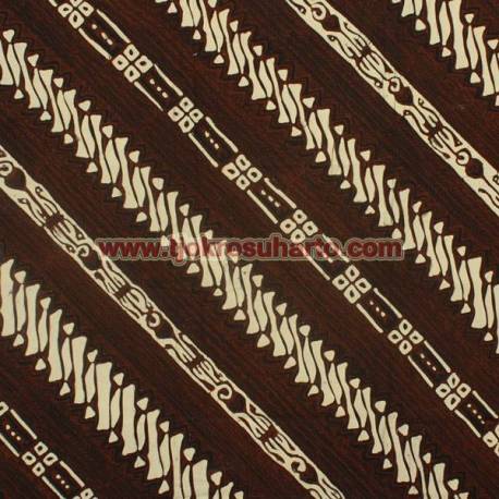 BAR 478 Batik Jogja Tulis Motif parang gendreh lung rujak cingur SRM BTN