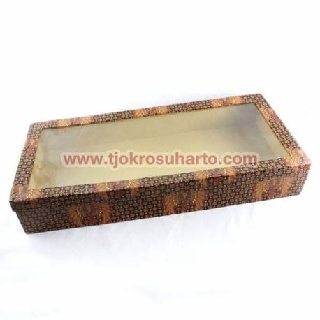 Kotak keris kertas batik plastik WHY