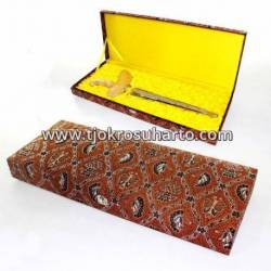 CTK 083 Kotak Keris Gayaman Sidomukti Prodo Karet perak