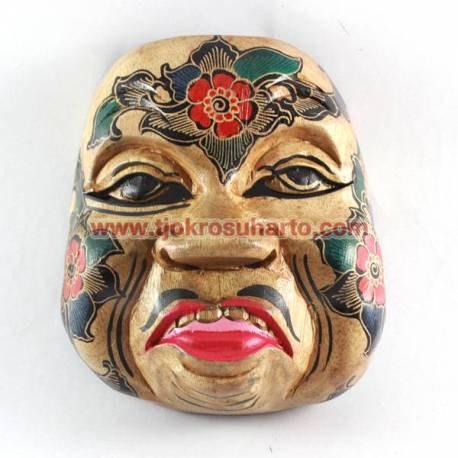 LCT 314 Topeng Dagelan Batik cat natural model 18