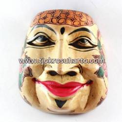 Topeng Dagelan Batik cat natural model 19