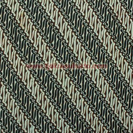 BBP 447 Batik Kombinasi Jogja Motif Genes Parang tuding cemeng seling bledakSSD
