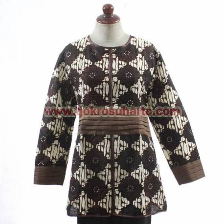 Blus batik cap sogan Yogya BTN