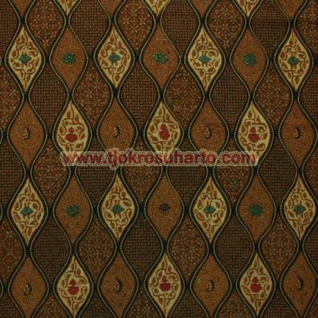 BHR 307 Bahan Sarimbit kombinasi genes katun colet Wirasat dlimo 240x100 cm EST