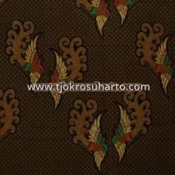 BHR 334 Bahan Sarimbit kombinasi genes katun colet Truntum cendrawasih 240x100 cm EST