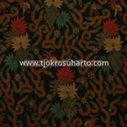 BHR 574 Bahan Sarimbit kombinasi genes katun colet Debyah cemeng 240x100 cm EST