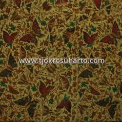 BHR 576 Bahan Sarimbit kombinasi genes katun colet Boket kupu bledak 240x100 cm EST