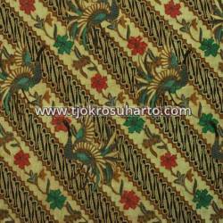 Bahan Sarimbit kombinasi genes katun colet Parang curigo ceplok cendrawasih 240x100 cm EST