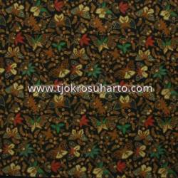 BHR 583 Bahan Sarimbit kombinasi genes katun colet Boket kupu cemeng cilik 240x100 cm EST