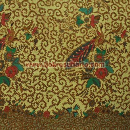 BHR 587 Bahan Sarimbit kombinasi genes katun colet Lung sringit ceplok peksi 240x100 cm EST