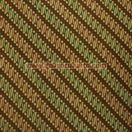 BHR 599 Bahan Sarimbit kombinasi genes katun colet Parang klithik besar 240x100 cm EST