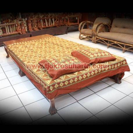 Sprei / Bedspread  2 Bantal 2 Guling Tambal alit SMR