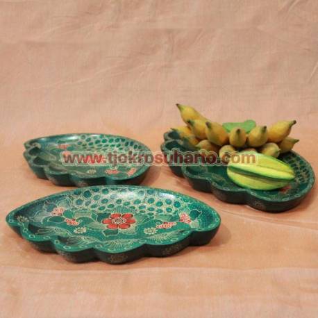 Tempat Buah kerang Batik set/3 (5) ZNL