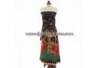 BHR 011 Bahan Sarimbit Sogan colet warna Wayang Cemeng HSN
