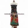 BHR 011 Bahan Sarimbit Sogan colet warna Wayang Cemeng HSN