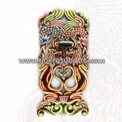 Tempat Keris Dinding Grenjeng lung singa burung 32x65 cm ctp 353 WYM