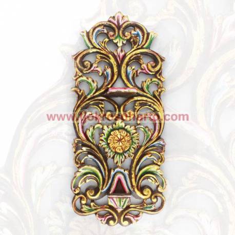 Tempat Keris Dinding Grenjeng Dinding bunga lung 32x65 cm ctp 327 WYM