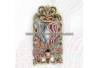 CTP 183 Tempat Keris Dinding Grenjeng lung merak kembar 32x65 cm ctp 331 WYM