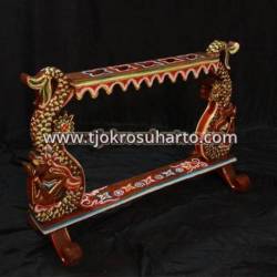 Standart Keris Grenjeng Putri duyung Kembar isi 5 25x52x58 cm WYM ctp 188
