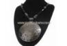 EPK 029 Kalung Perak bakar tatah bulat lung (1) SRE