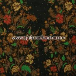 Bahan hem/rok Kombinasi genes Sogan colet boketan cemeng mawur HSN