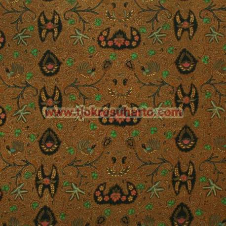 BHH 508 Bahan hem/rok Kombinasi genes Sogan colet Wahyu tumurun ukel HSN