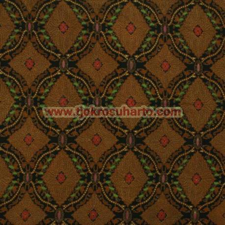 BHR 488 Bahan Sarimbit Kombinasi genes Sogan colet Ceplok kembang ukel HSN