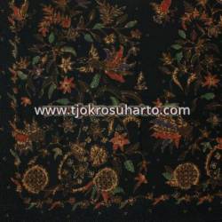 BHA 013 Bahan Hem/rok Tulis colet boketan cemeng AMD