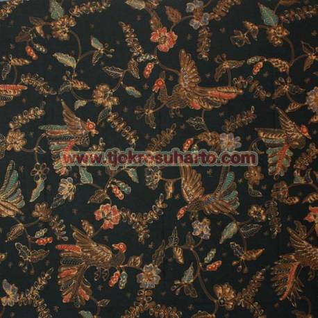 Bahan Hem/rok Tulis colet boketan cemeng AMD