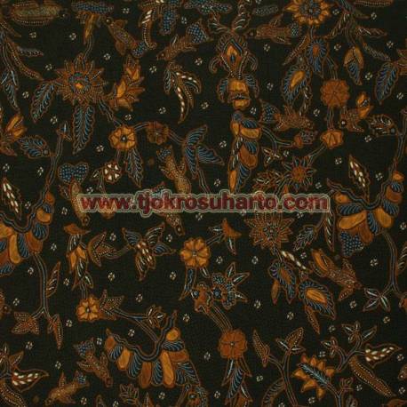 BHA 030 Bahan Hem/rok tulis sogan boket ikan panjang 225 cm RTI BHA 030