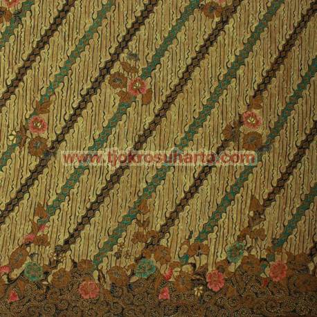 BHA 035 Bahan hem/rok primisima tulis riningan parang curigo ceplok kembang SSD BHA 035