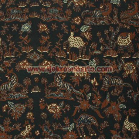 BAR 517 Batik Jogja Tulis Motif Buron wono RTI