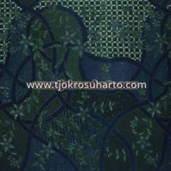 Bahan Hem/Rok Katun kombinasi tulis print malam Sk HMA
